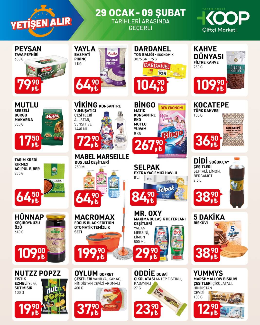 Tarım Kredi Market’in yeni fırsatları raflarda 20